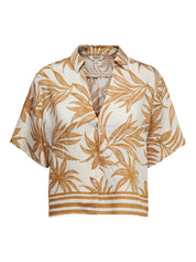 Lizzy print Resort Shirt - part of co-ord