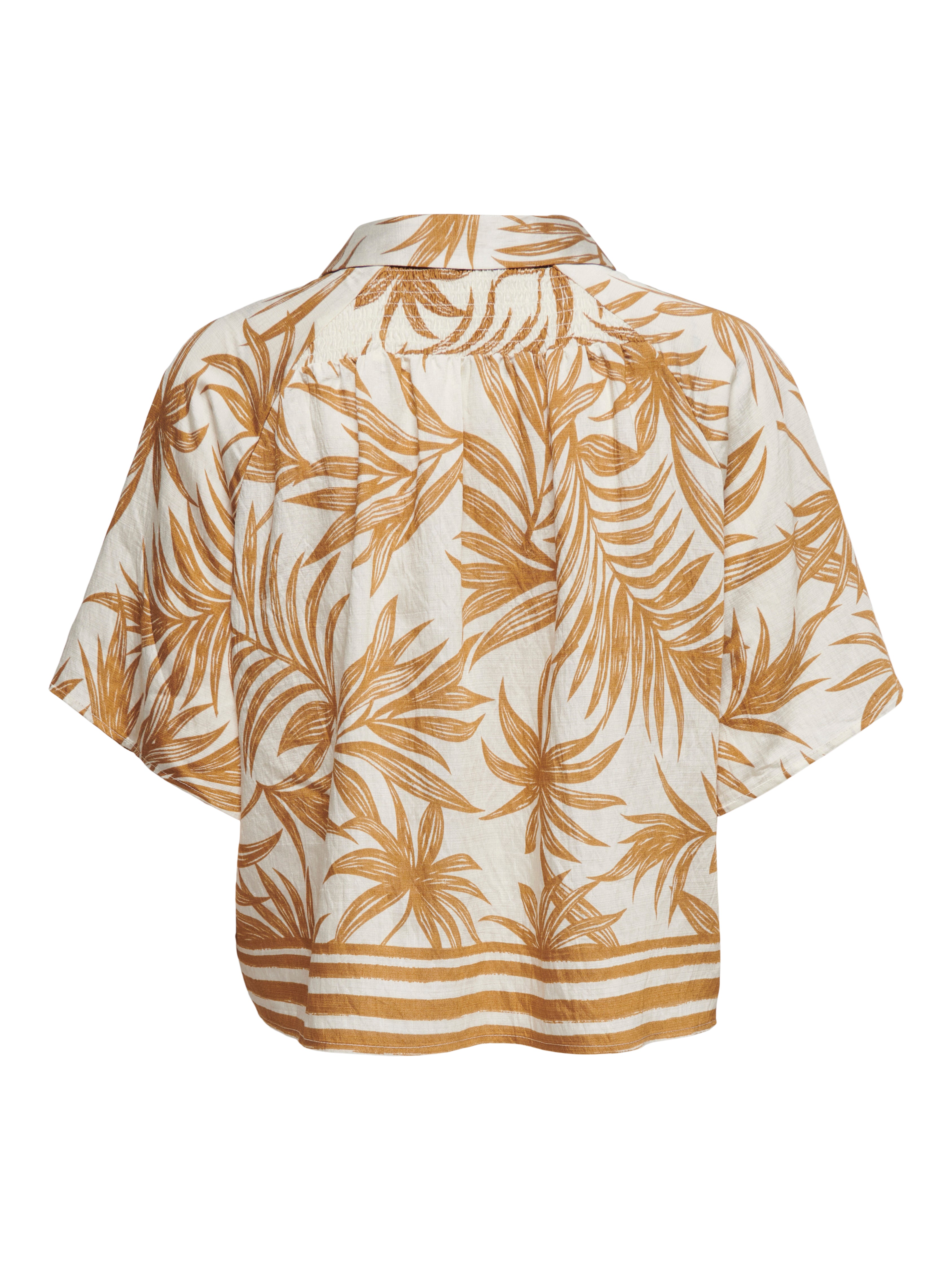 Lizzy print Resort Shirt - part of co-ord