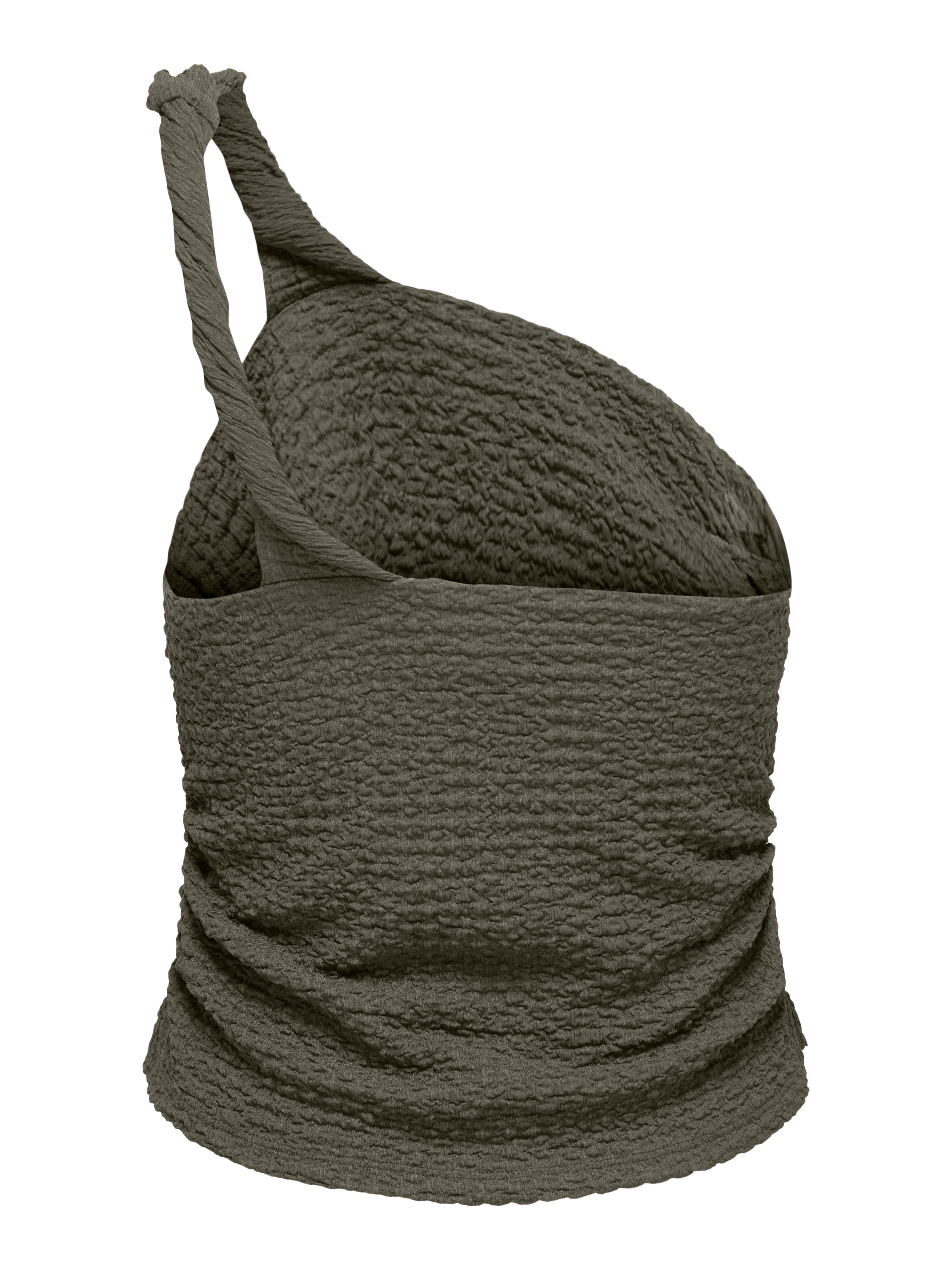 Erikka Crinkle One Shoulder Top
