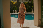 Mikasi Print Sun Maxi Dress