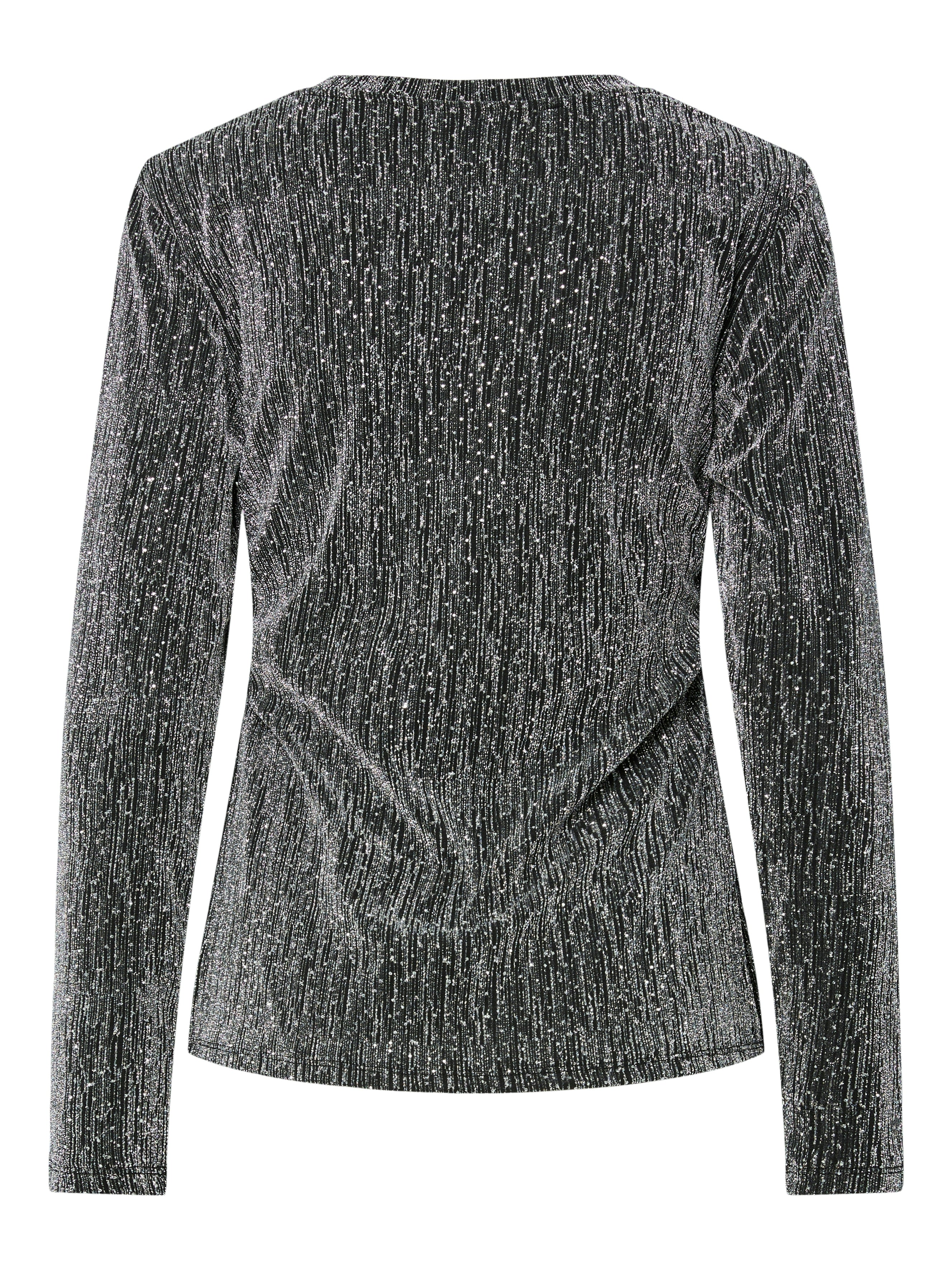 Maeve Jewelled Long Sleeve Split Side Top