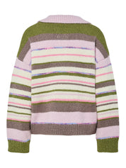 Rye Stripe Polo Knit Pullover