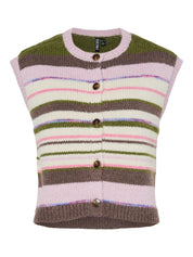 Rye Sleeveless Stripe Knit Vest