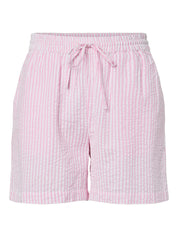 Pieces Sally Pink Stripe Shorts