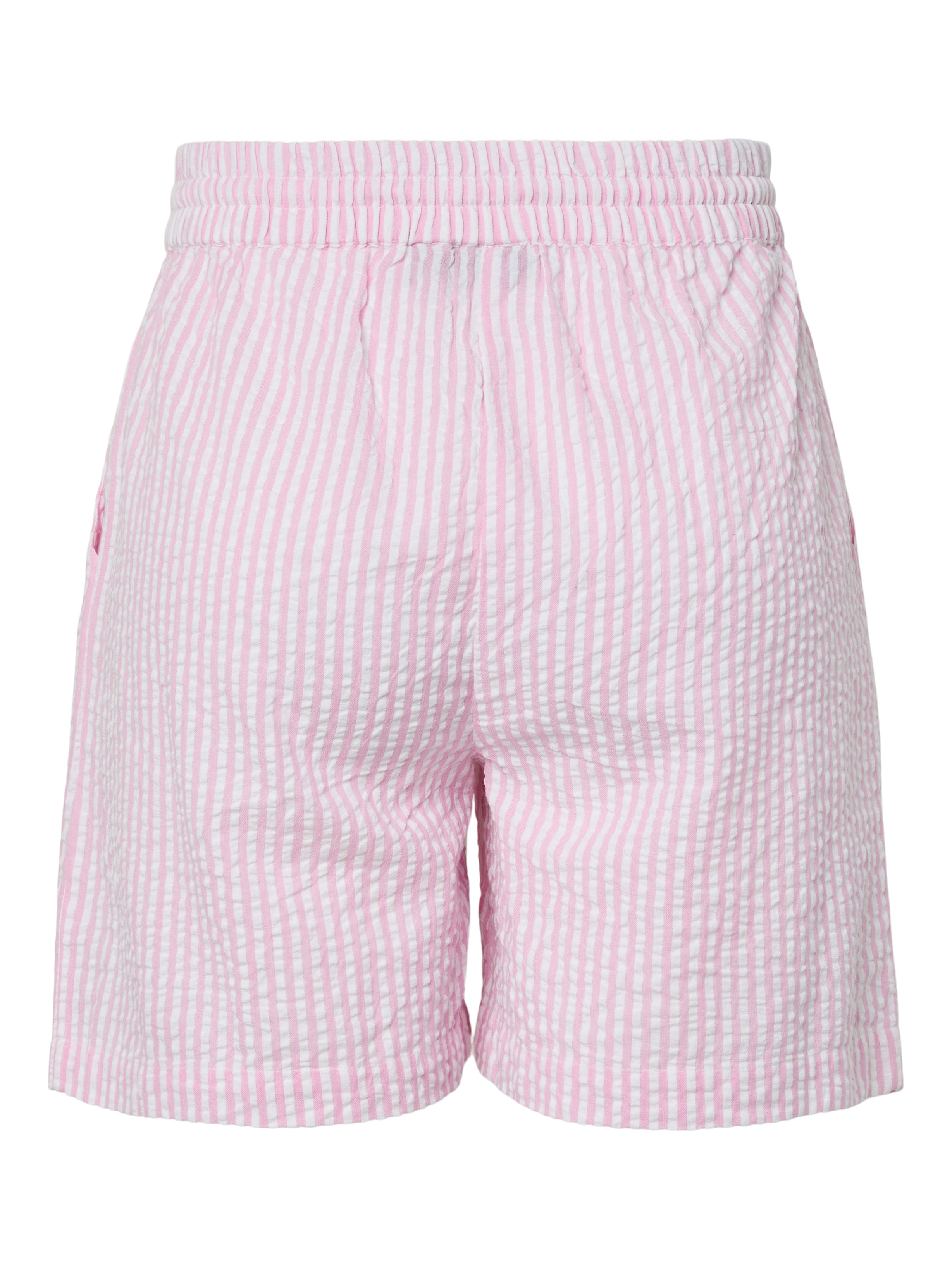 Pieces Sally Pink Stripe Shorts