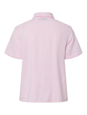 Pieces Sally Pink Stripe Shirt