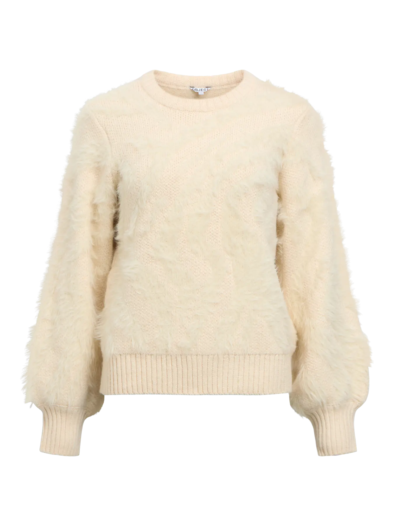 Hollow Jacquard Zebra Fluffy Knit