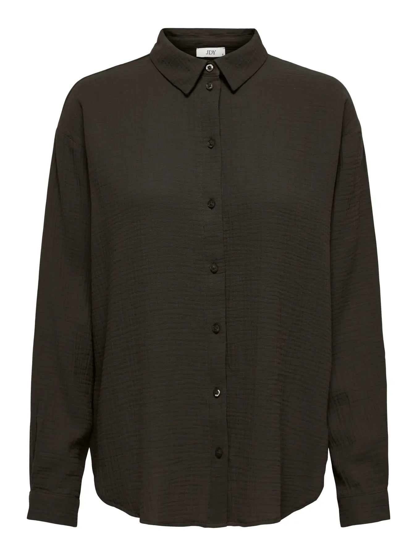 Theis Loose Cheesecloth Shirt Brown