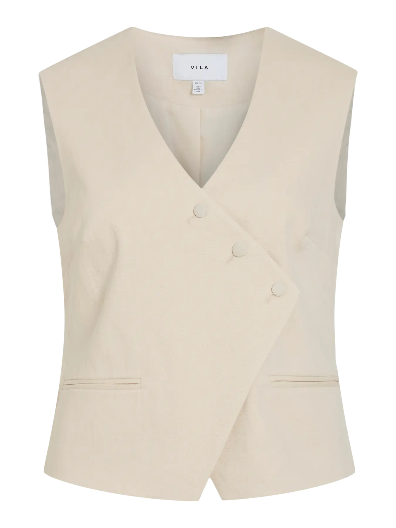 Flea cream Tailored Vest/Waistcoat
