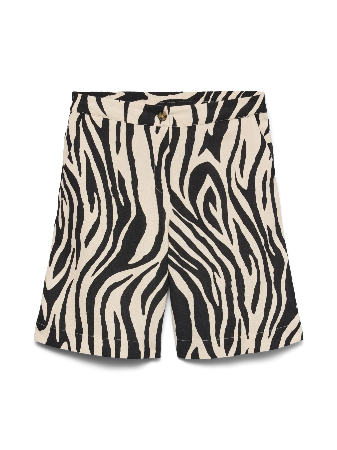Mymilo Zebra Style Bermuda Shorts