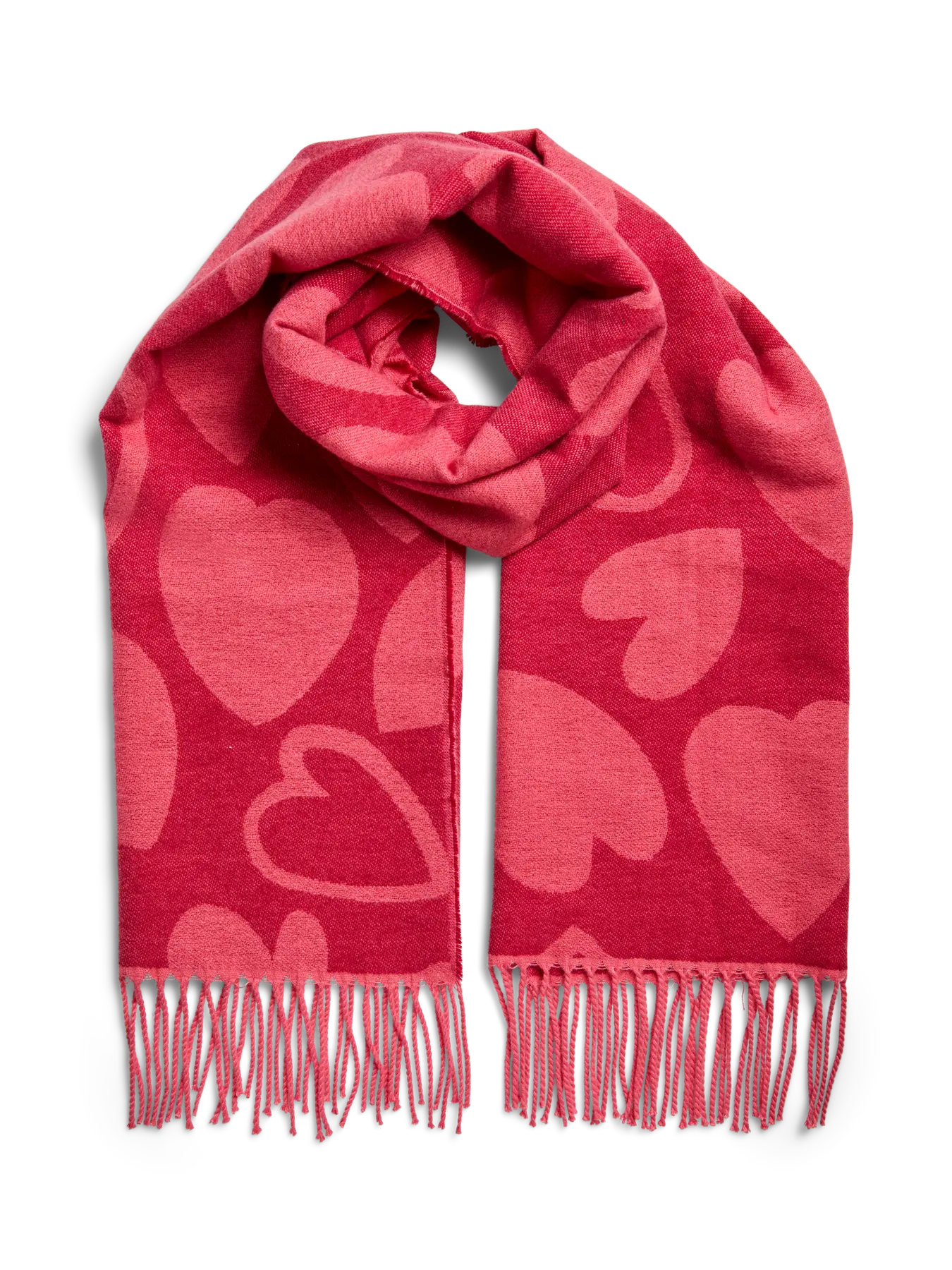 Heart Long Scarf