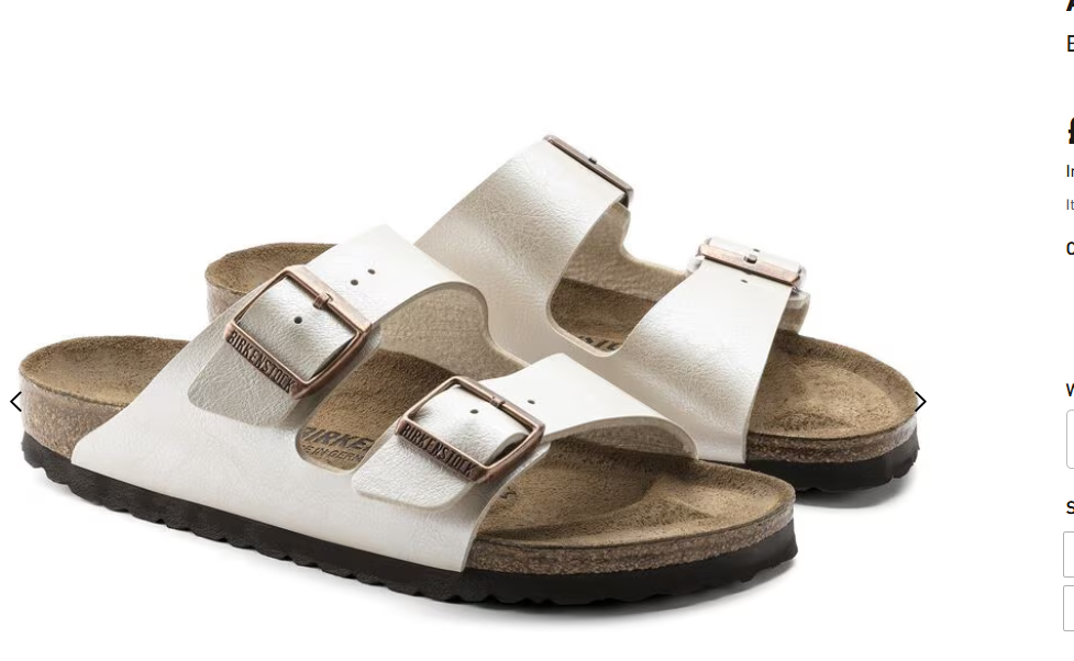 Birkenstock Arizona Graceful-Pearl
