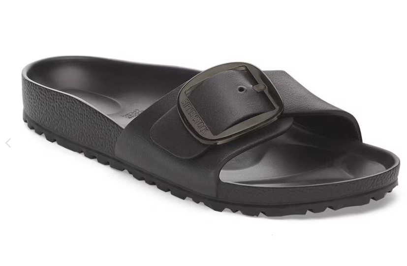 Birkenstock Madrid Black Big Buckle Eva