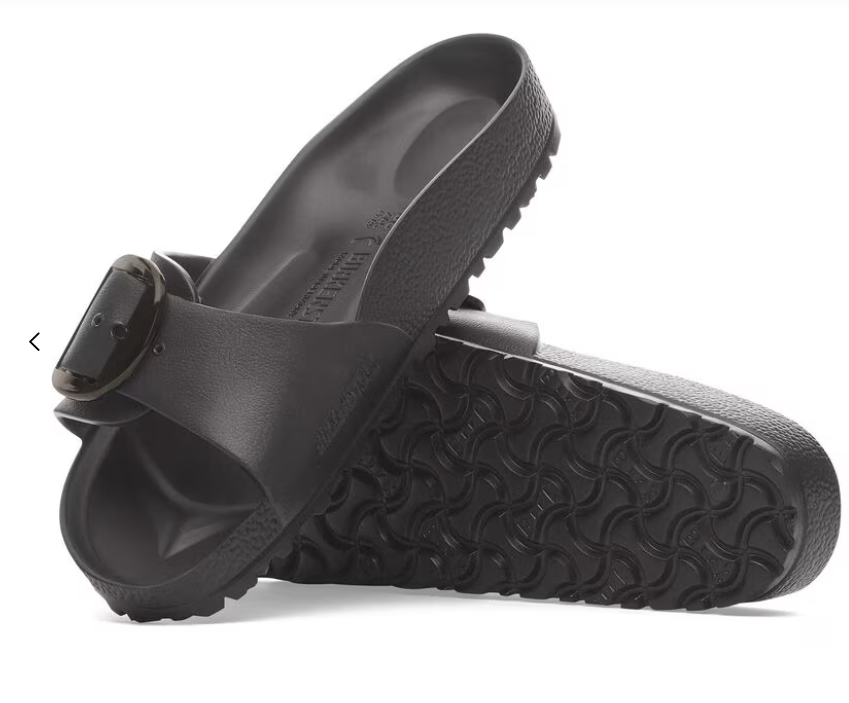 Birkenstock Madrid Black Big Buckle Eva