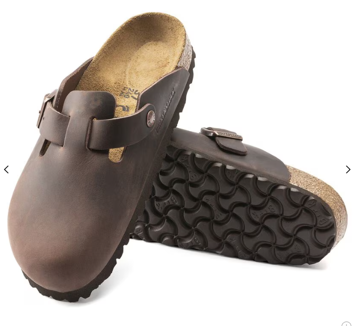 Birkenstock Boston Oiled Leather - Habana