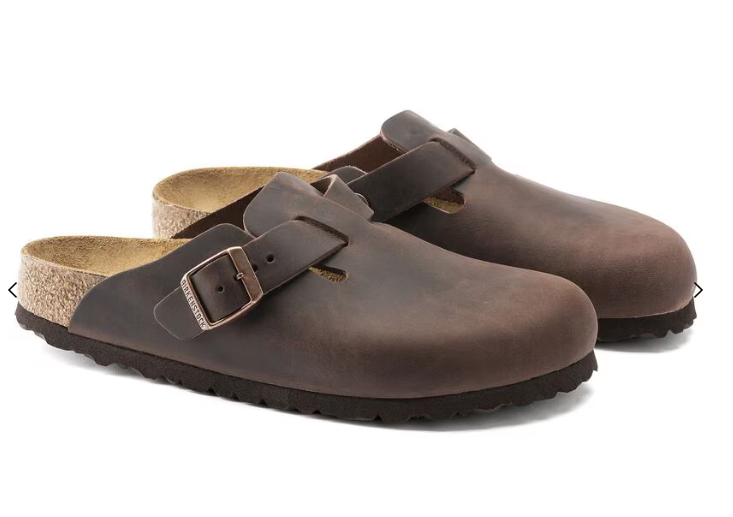 Birkenstock Boston Oiled Leather - Habana