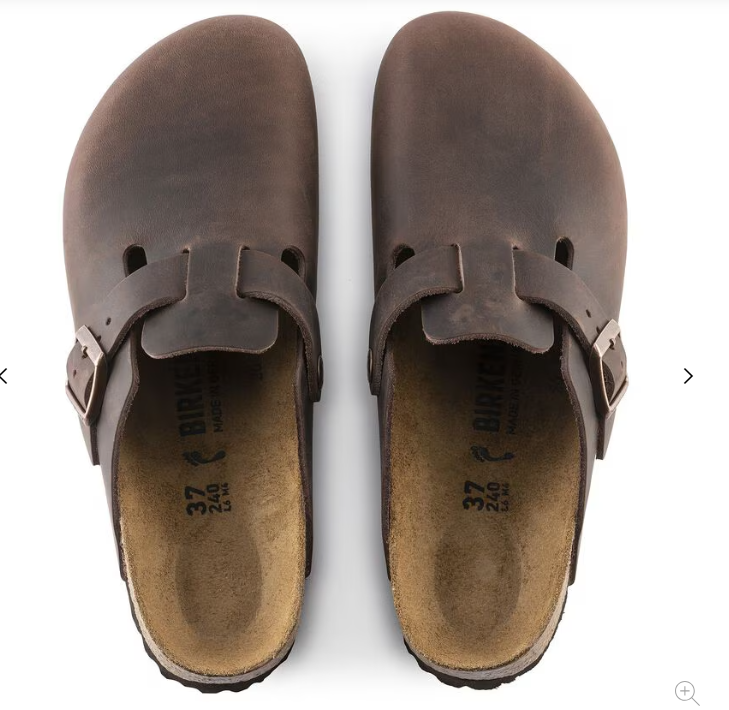 Birkenstock Boston Oiled Leather - Habana