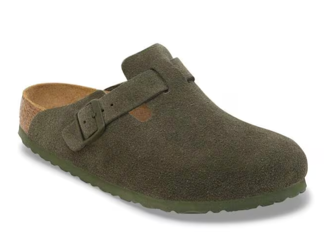 Birkenstock - Boston Suede Thyme