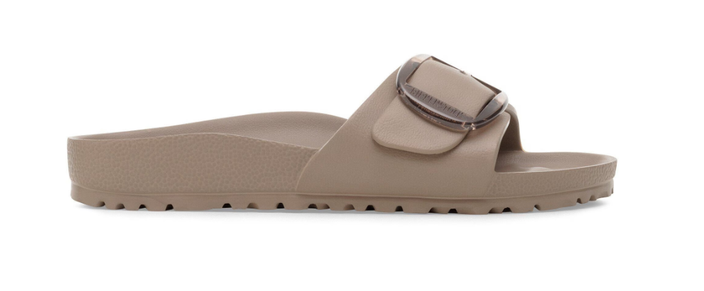 Madrid Big Buckle Eva Grey Taupe