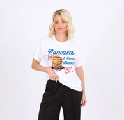 Regular Fit T-Shirt In Pancakes Print