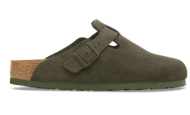 Birkenstock - Boston Suede Thyme