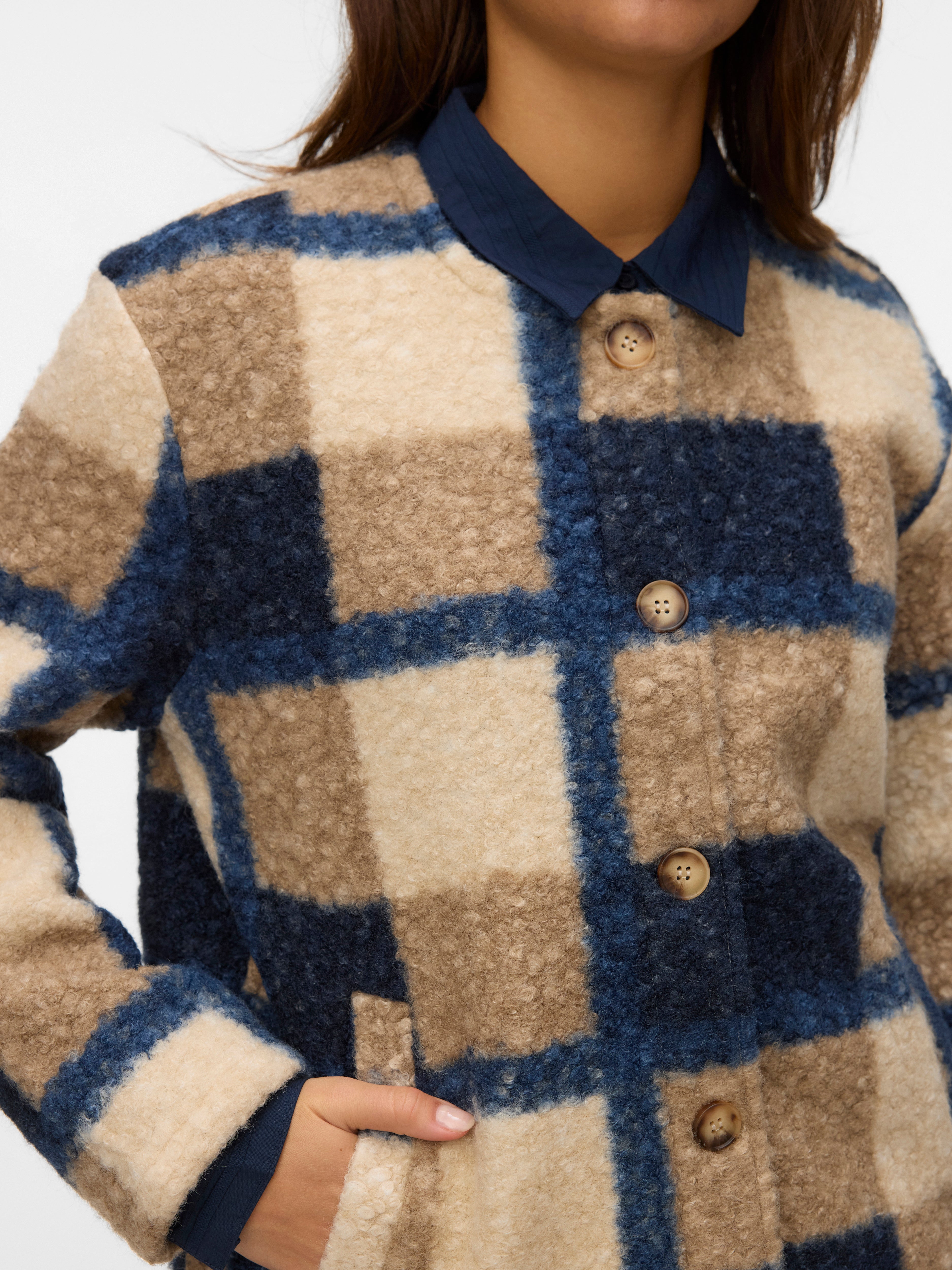 Tara Checked Boucle Jacket