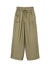 Toma Green Straight Leg Trousers