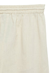 Calliope Linen Mix Print Wide Leg Trousers