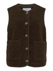 Ada Brown Teddy Waistcoat/Gilet