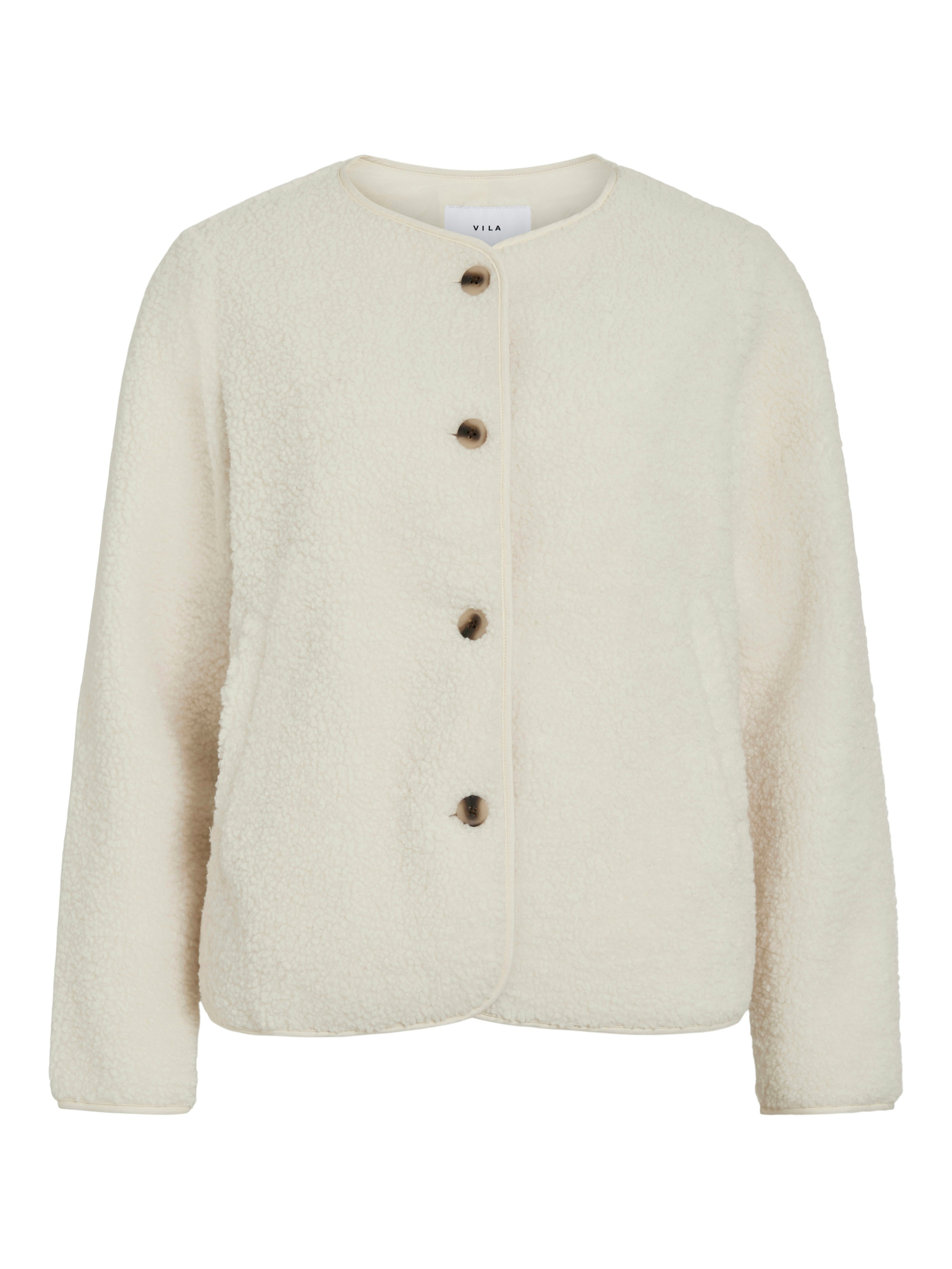 Ada Cream Teddy Jacket