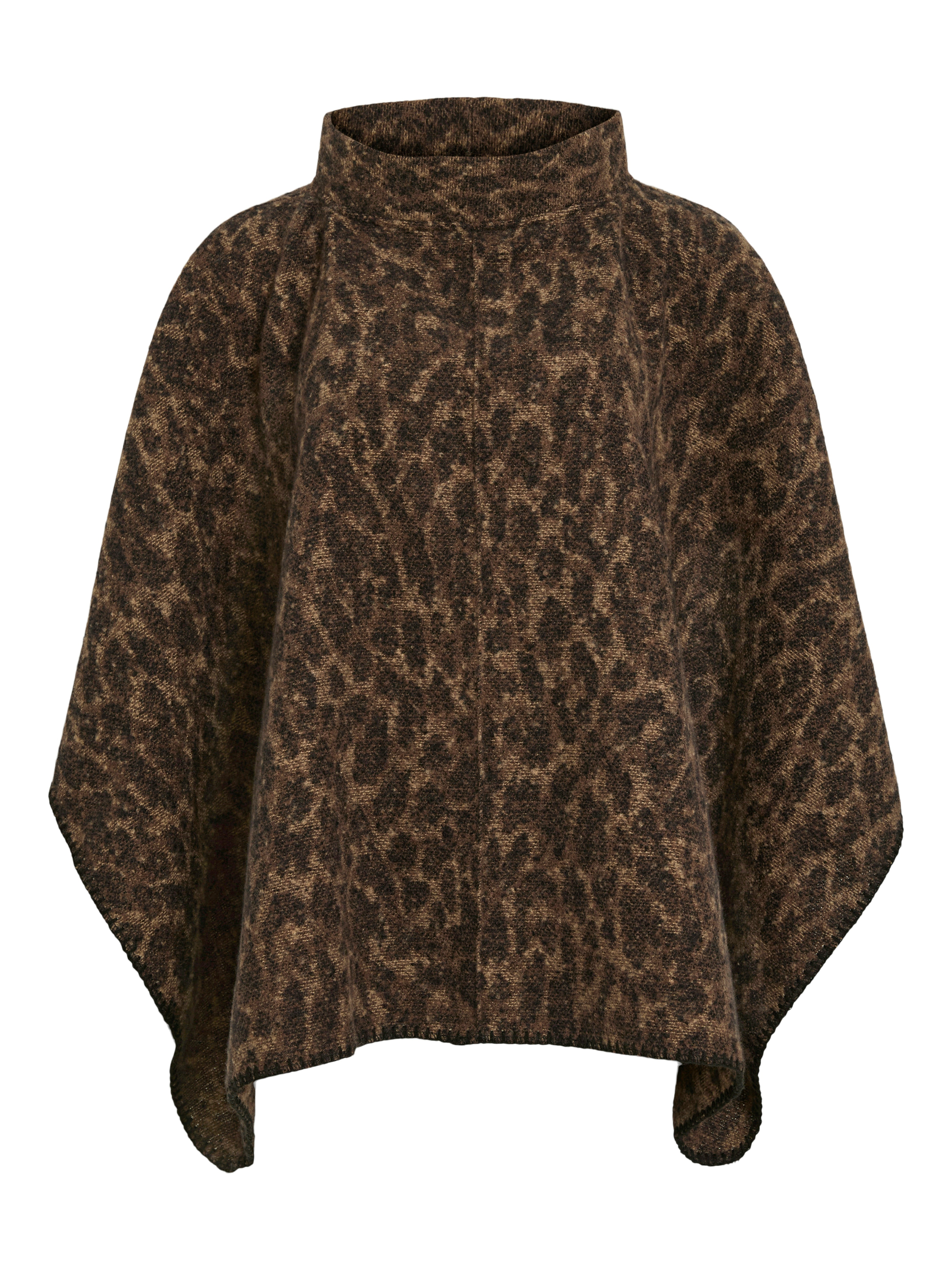 Pauline Leopard Cape