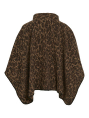 Pauline Leopard Cape