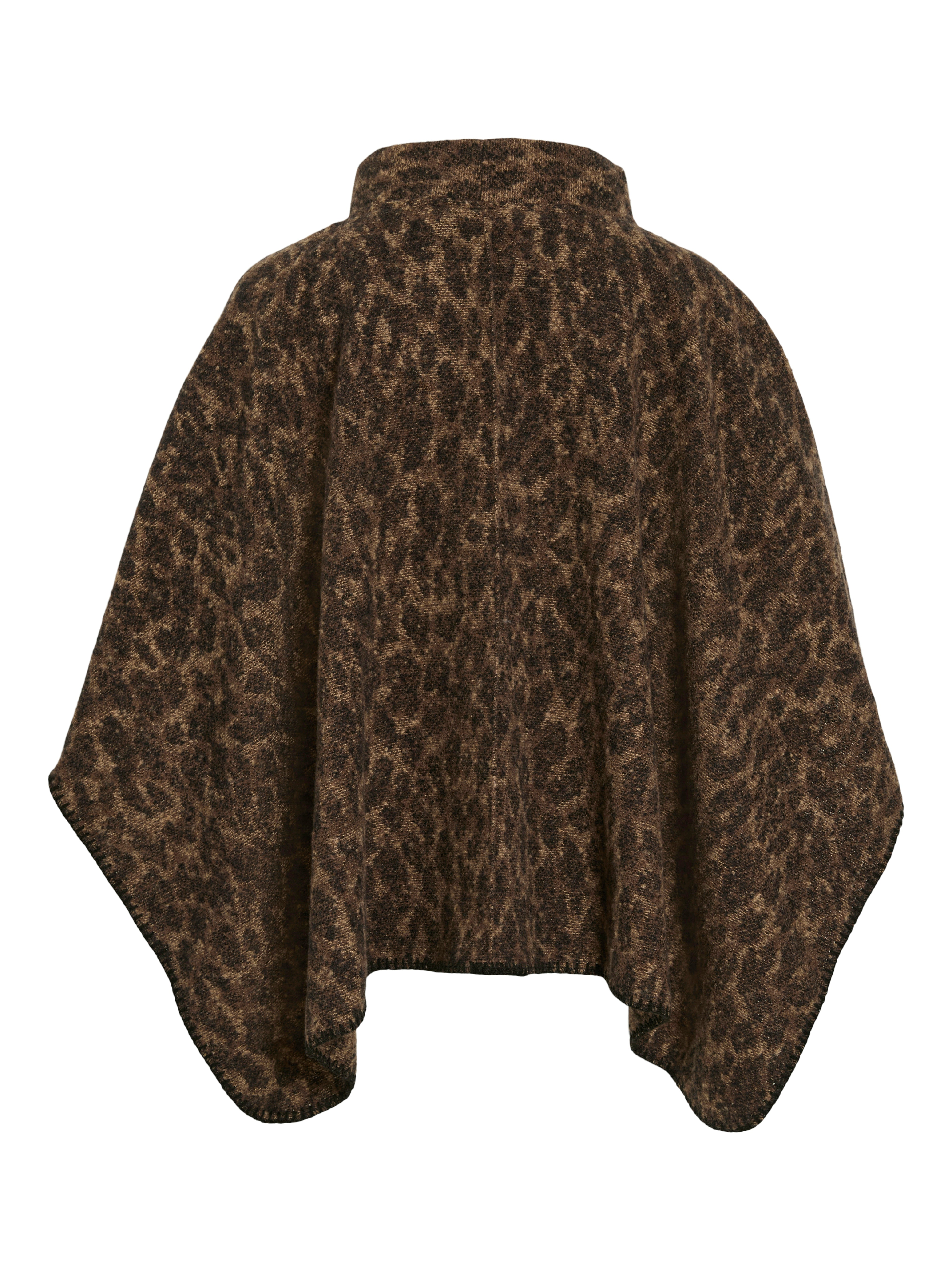 Pauline Leopard Cape