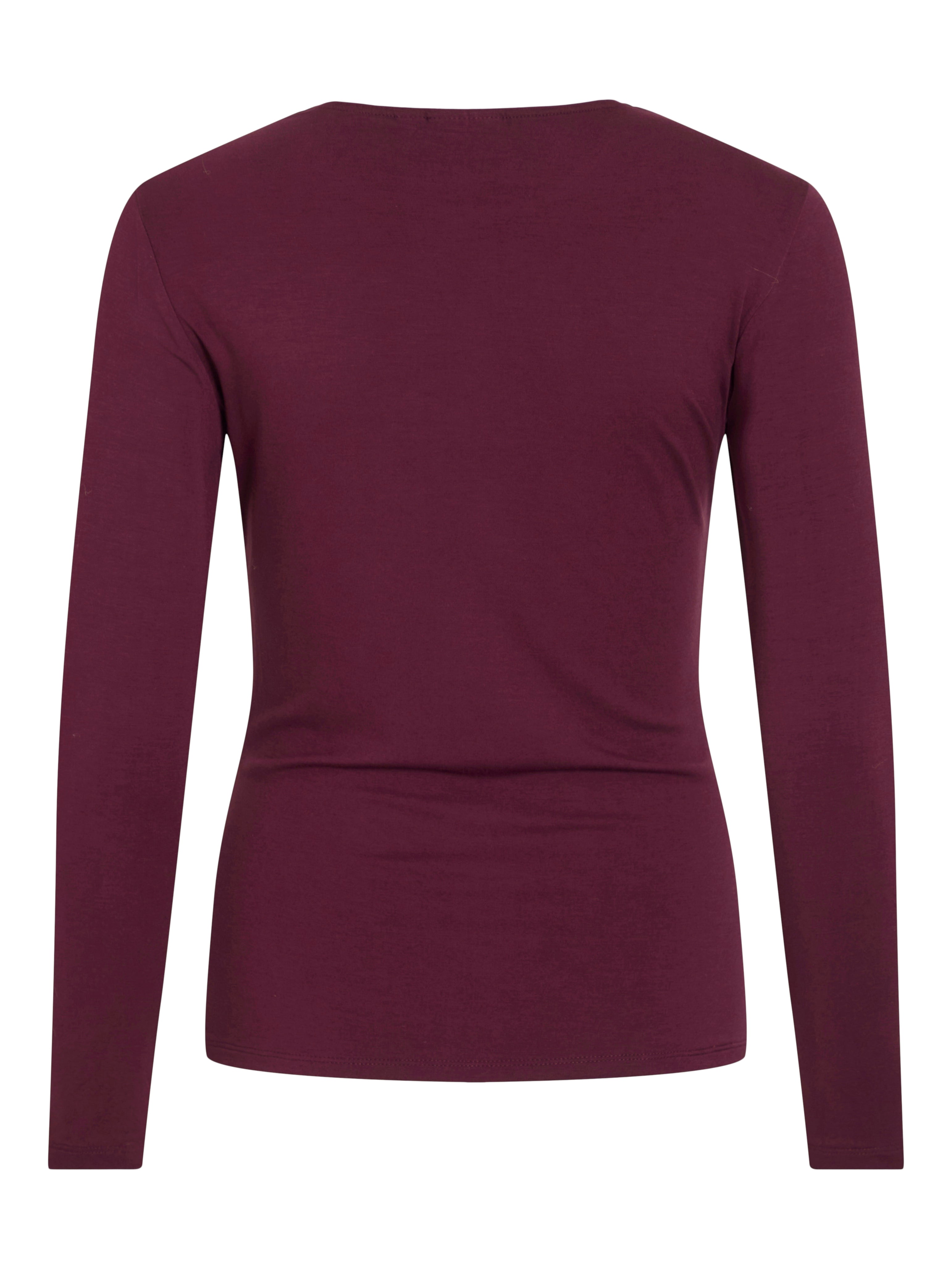 Sempa  Drape Detail Long Sleeve Top
