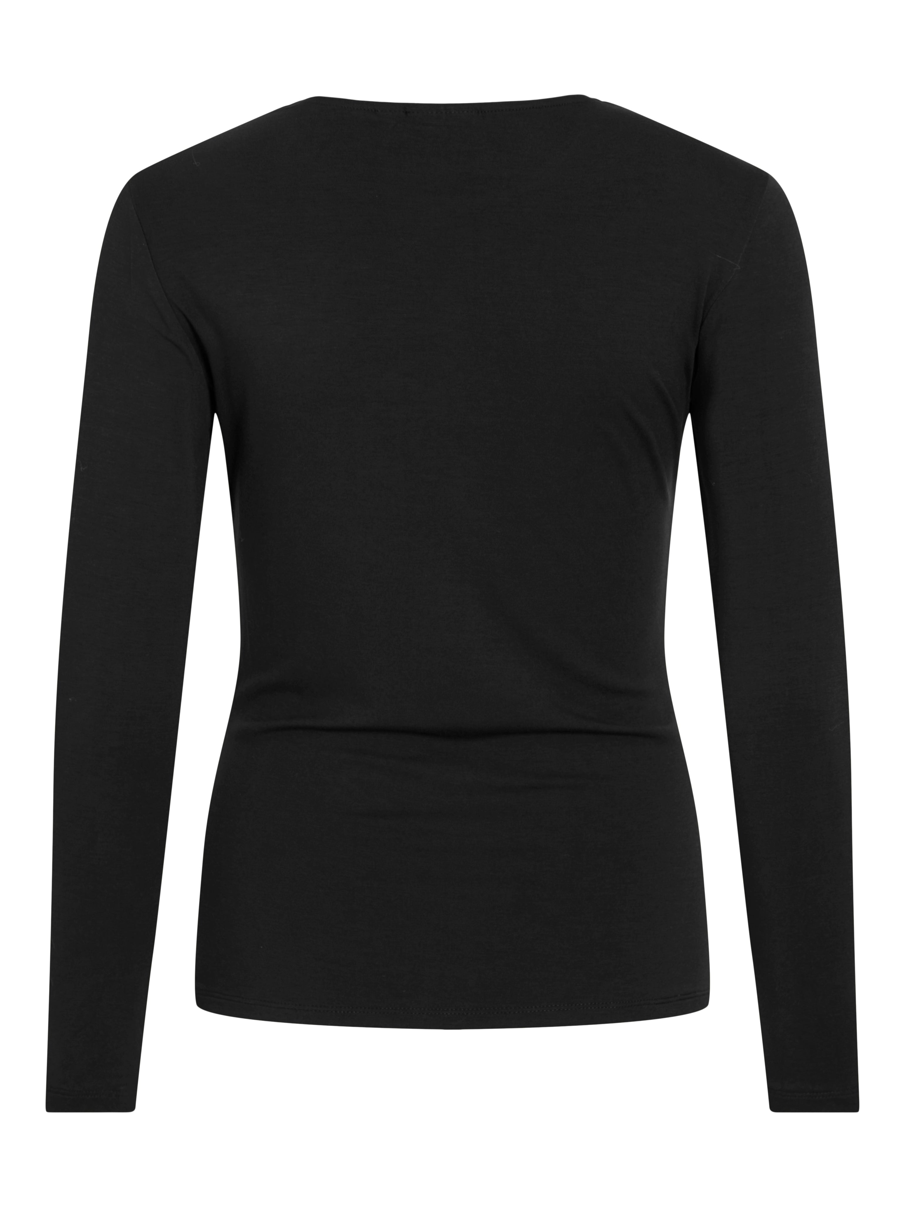 Sempa  Drape Detail Long Sleeve Top