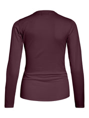 Zurna Funnel neck Draped Detail Top