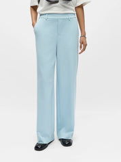 Lisa Blue Wide Leg Trousers