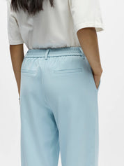 Lisa Blue Wide Leg Trousers
