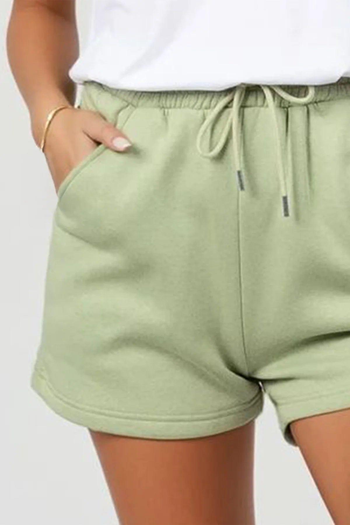 Daisy Green Short Sweat Shorts