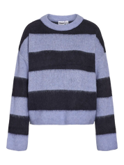 Soff Stripe O-neck Knit Jumper