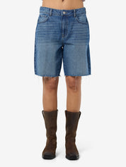 Holla Denim Long Shorts