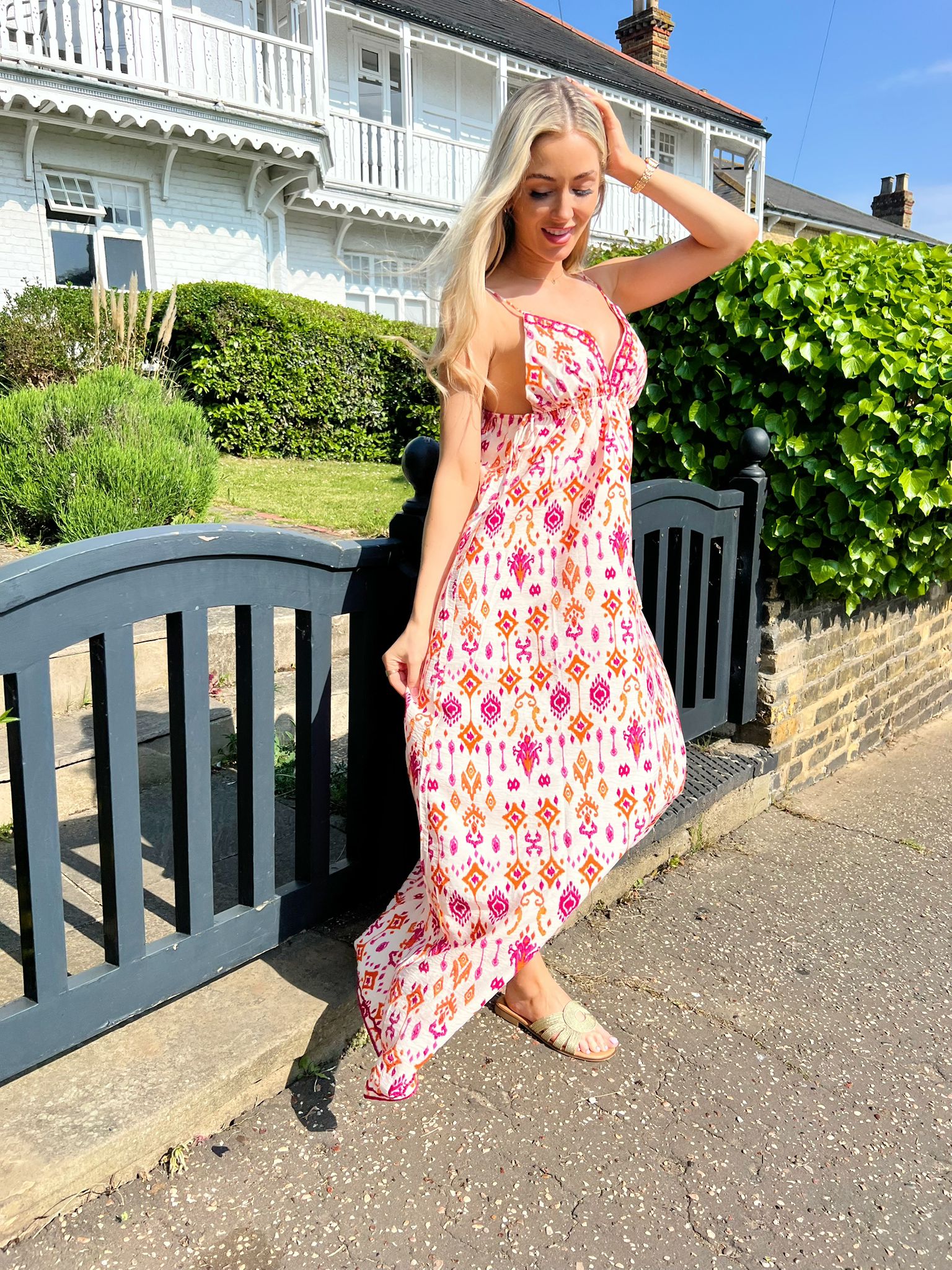 Elanor Printed Maxi Dress
