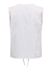 Lou Life Broderie Anglaise Tie Top/Vest