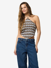 Sadie Halterneck Knit Top