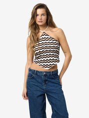 Sadie Halterneck Knit Top