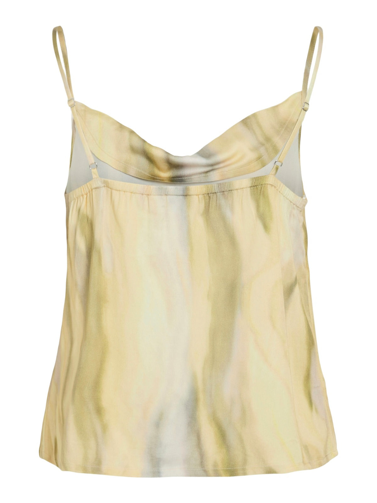Murina Yellow Cowl Neck Singlet Vest
