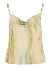 Murina Yellow Cowl Neck Singlet Vest