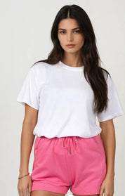 Daisy Pink Short Sweat Shorts