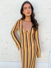 Jade Long Sleeve Knit Maxi