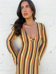 Jade Long Sleeve Knit Maxi